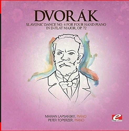 Cd Slavonic Dance No. 4 For Four Hand Piano In D-flat Major