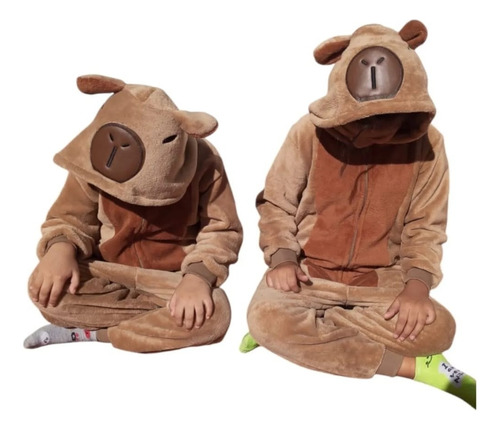 Pijama Enterizo Infantil Ultra Soft Súper Calentitos Kawaii