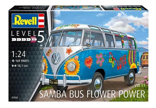 Kombi Volkswagen T1Samba Bus - 1/24 - Revell 07399