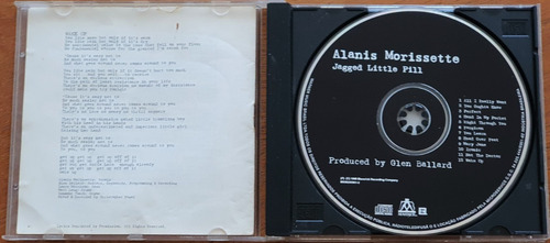 Cd Alanis Morissette - Jagged Little Pill (Usado)
