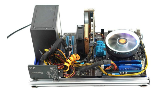 Mini Itx Matx Atx Pc Banco De Prueba De Marco Abierto De Air