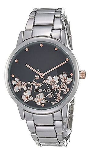 Nine West Reloj De Vestir De Cuarzo Japonés Para Mujer Con C