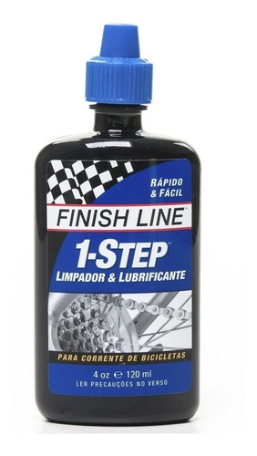 Limpador Lubrificante Corrente Bike Finish Line 1-step 120ml