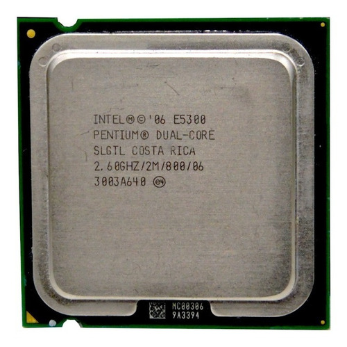 Microi Intel Pentium Dual Core Slgtl E5300 Socket 775 