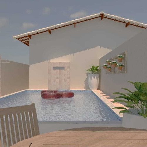 Imagem 2 de 6 de Lançamento Em Itanhaém - Casa Com Piscina - Financie