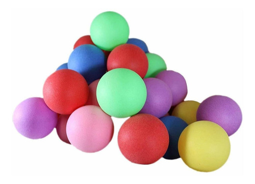 50 assorted Beer Pong Balls Pelotas De Ping-pong Plástico La