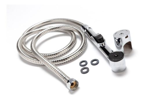 Ducha Bidet Manual Tauro Gri 154 Con Flexible