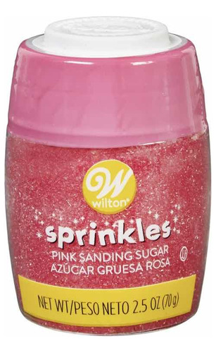Sprinkles Azúcar Rosada 79 G Wilton