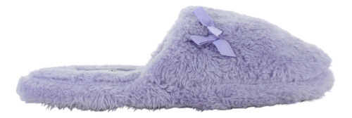 Comfort Fit Pantufla Afelpada Sueco Confort Moño Mujer 87289