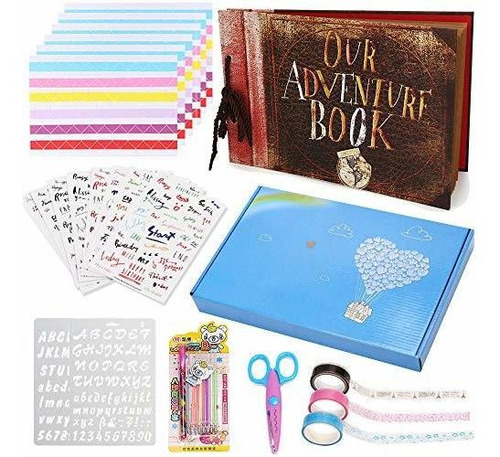 Our Adventure Book Up Scrapbook Álbum De Fotos Diy Mem...