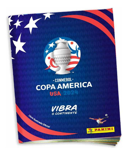 Álbum Tapa Blanda Copa América Usa 2024