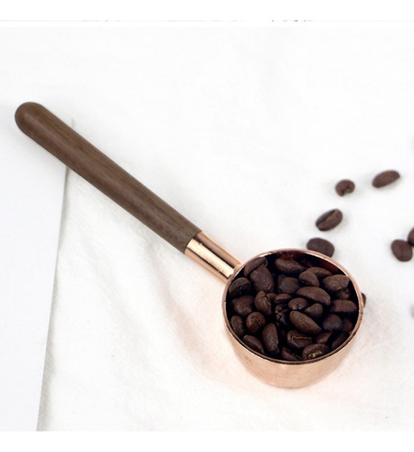 Alta Calidad Cuchara Medidora De Granos De Café, Madera