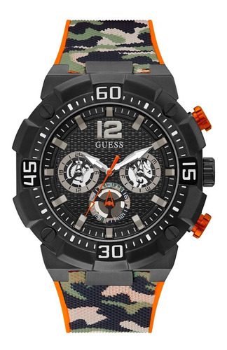 Reloj Guess Navigator Gw0264g2 Camo Tactical Moda Cronografo