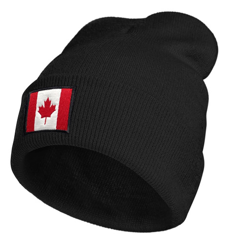 Yieofh Gorro Lana Con Bandera Canadiense Canadá Hombres Y