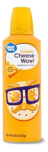 Queso Cheddar Untable - Cheddar Cheese Wow! 227g 2 Pack