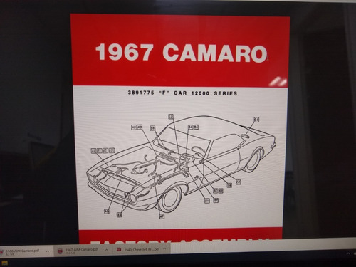 Ensamblaje De  Chevrolet Camaro 1967 
