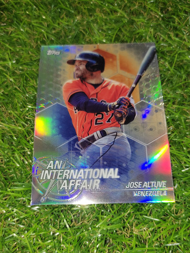 Cv José Altuve Refractor 2018 Topps An International Affair 