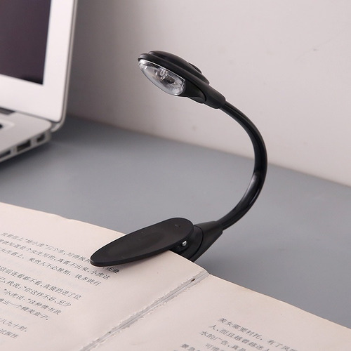Lámpara De Lectura Pequeña Con Clip Para Libros, Luces Noctu