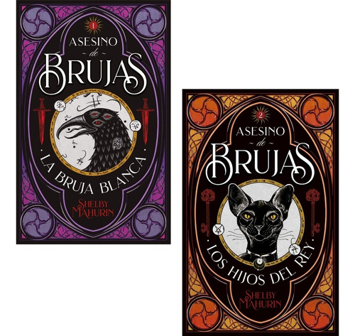 Imagen 1 de 4 de Pack Asesino De Brujas 1 Y 2 - Shelby Mahurin