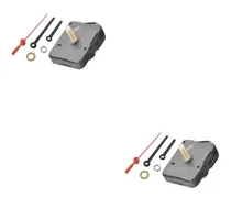 Comprar 2 Mecanismos Relógio Parede Eixo Longo 22mm Tictac Maquina
