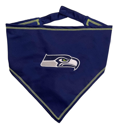 Bandana Corbata De Seattle Seahawks De Nfl, Grande/extr...