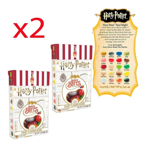 Harry Potter Bertie Botts Combo 2x1 Original Universal