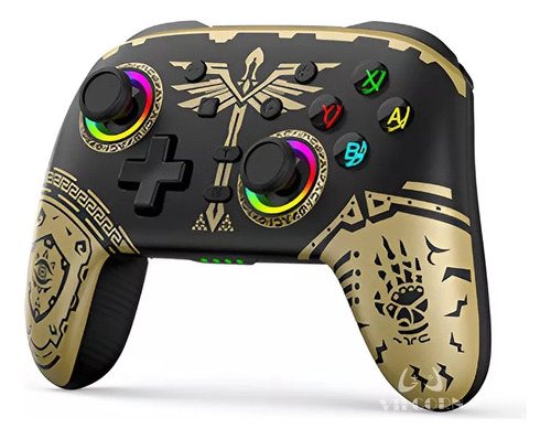 Controle O Joystick Sem Fio Para Xbox One Series S/x Elite Cor Dourado