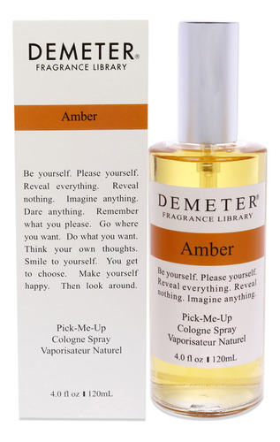 Perfume Demeter Amber Cologne Spray 120 Ml Para Mujer