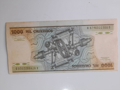 10 Notas De 1.000 Cruzeiros Em Sequencia Oportunidade (Usado)