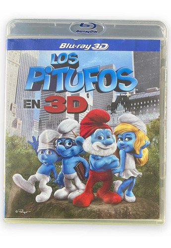 Película Blu-ray Los Pitufos 3d