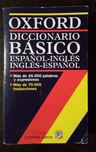 Diccionario Básico Español/ingles Inglés/español - Oxford