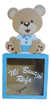 Comprar Alcancías Osito Centro De Mesa Recuerdo Personalizada 6 Pzas