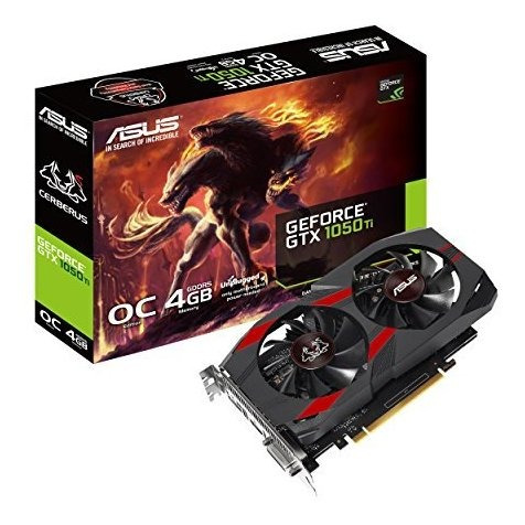 Tarjeta Gráfica De Juego Asd Cerberus Geforce Gtx 1050 Ti 4g