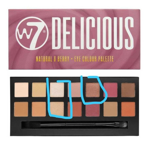 W7 Eyeshadow Palette Delicious