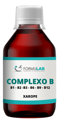 Complexo B Com Cianocobalamina - 5ml Dose - Xarope 150ml