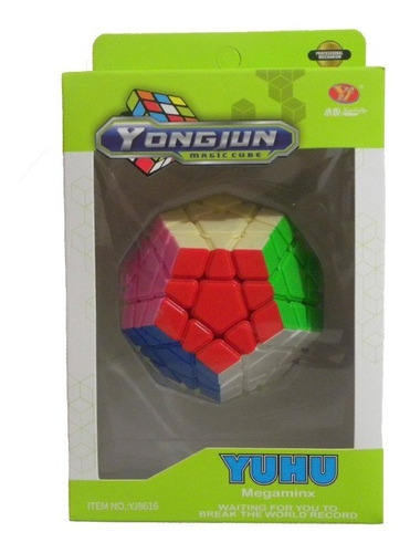 Imagen 3 de 3 de Cubo Mágico Yj Megaminx Yuhu Stickerless