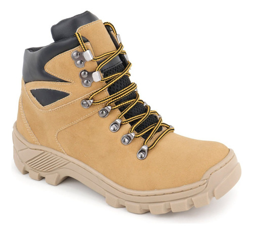 Bota Masculina Coturno Impermeável Com Solado Antiderrapante