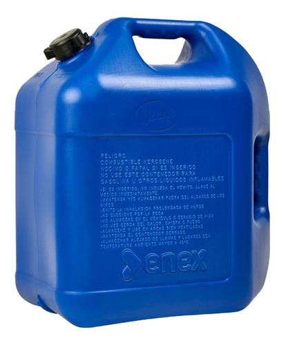 Bidón 20 Litros Enex Kerosene Azul Certificado