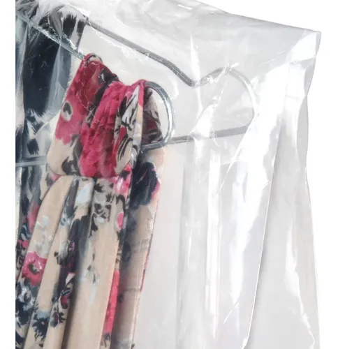 100 Bolsas Cubre Polvo Tintorería 60/150 Cm Vestido Largo 100 Bolsas Cubre Polvo Tintorería 60/150 Cm Vestido Largo