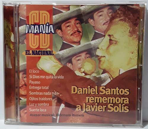 Cd Daniel Santos Rememora A Javier Solis
