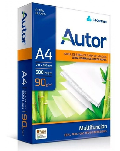 Resma Autor A4 90 Gr Oferta Imperdible!!