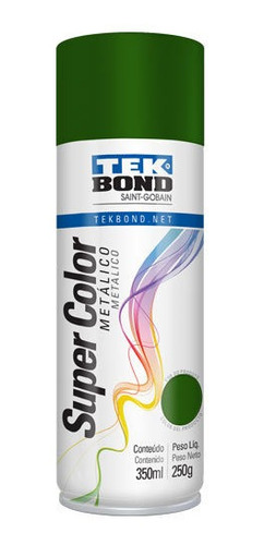 Pintura Aerosol Super Color Tek Bond Uso En Metal