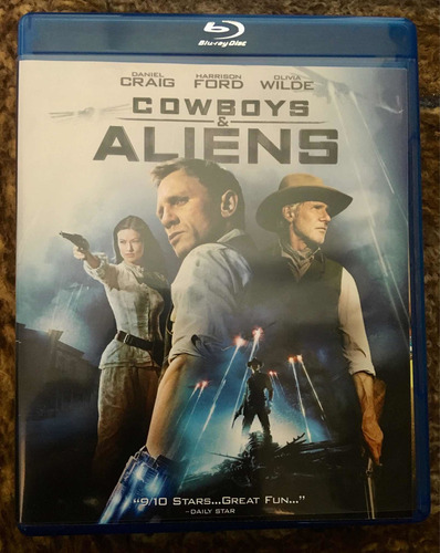Cowboys Vs Aliens. Blu-ray Usado. (Usado)