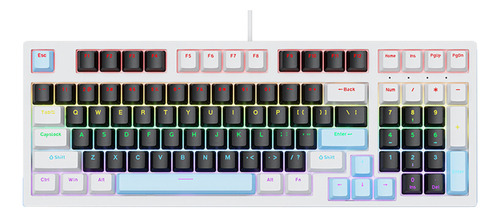 Teclado Mecánico Verdadero Ruso Teclado Ruso Para Juegos Yas