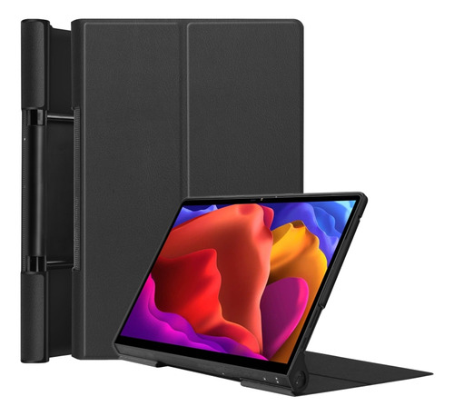 Funda De Piel Negra Para Lenovo Yoga Pad Pro 13 Pulgadas Yf