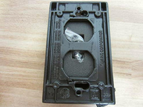 Protector Para Timbre Exterior, De Plano Vertical, De Bell, Color Bronce