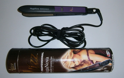 Plancha Cabello Ceramica Alizz Meganova Titanio Profesional