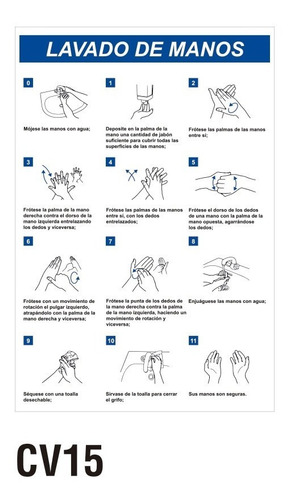 Pack 10 - Carteles Prevención Higiene - Distanciamiento Pai