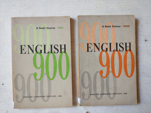 A Basic Course English 900 - Vol 2 Y Vol 3