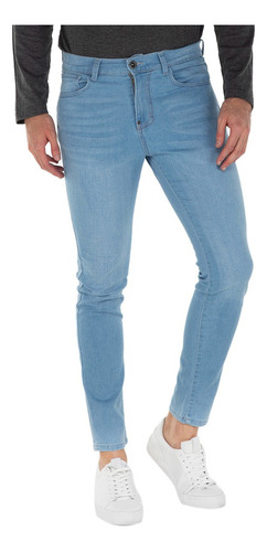 Jeans Básico Súper Skinny Hombre Quarry